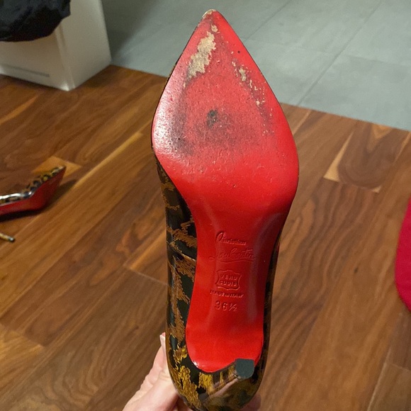 Leopard Christian Louboutin’s - Picture 2 of 5